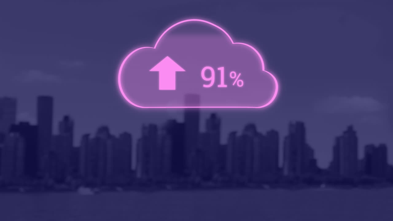 cargar en la nube digital