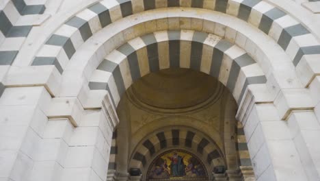 ornate stone archway