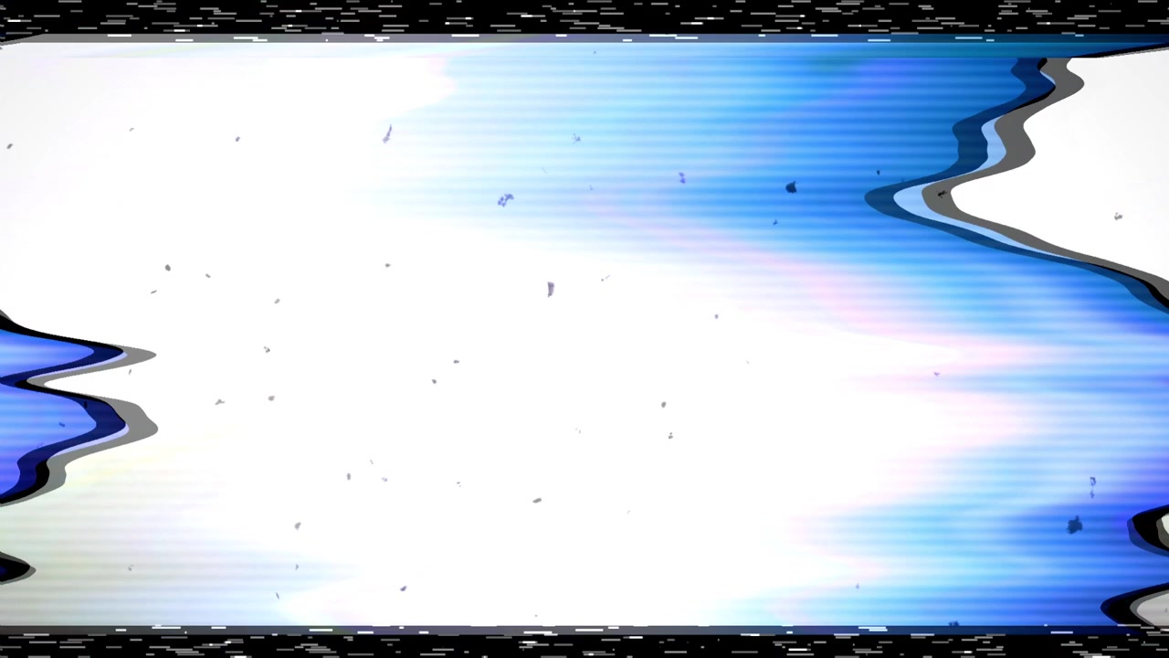 Dynamic Colorful Glitch and Static TV Screen Effect