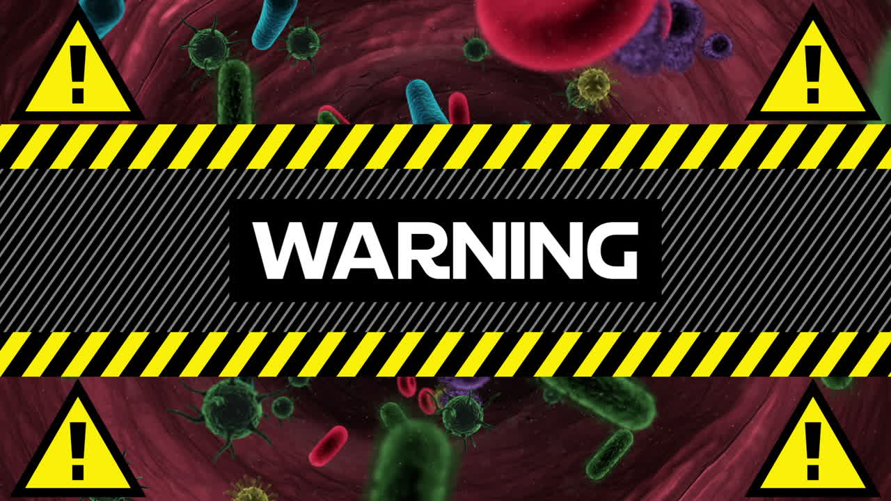 코로나바이러스 코로나19 컨셉 애니메이션