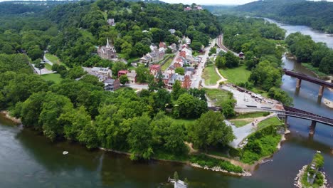 Harper&#39;s-Ferry,-West-Virginia,-Sitio-De-La-Incursión-De-John-Brown-Para-Luchar-Contra-La-Esclavitud