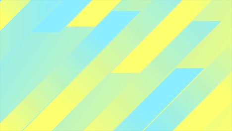 abstract cyan yellow pastel geometric tech motion background