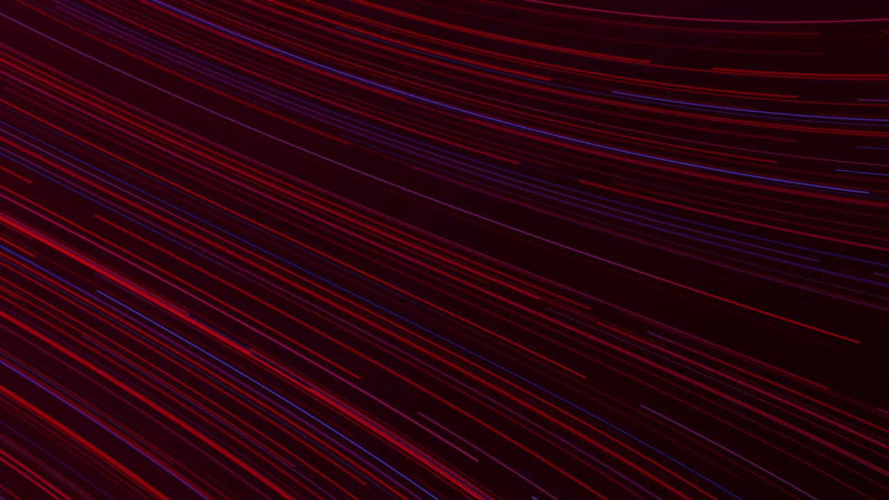 Abstract Motion Background with Red and Blue Glowing Light Trails