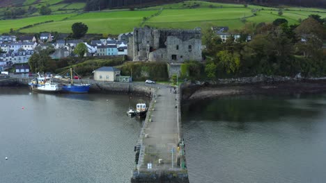 King-John's-Castle,-Carlingford,-Louth,-Ireland,-October-2021