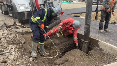 efficient and safe utility line excavation with hydrovac truck