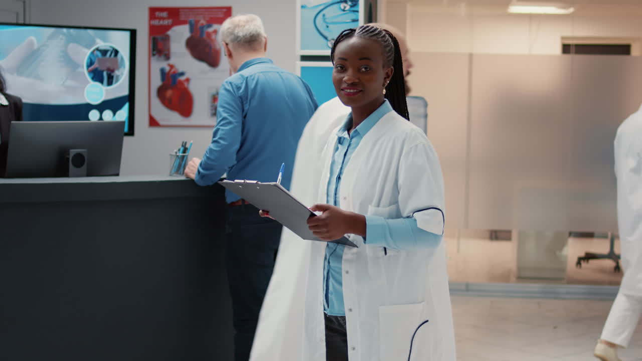Healthcare Professionals in a Hospital Setting