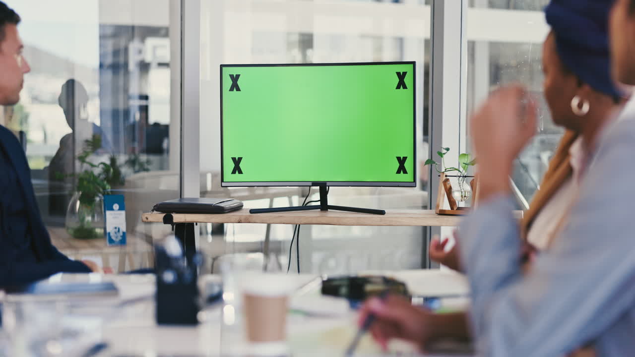 현대적 인 사무실 에서 사업 회의