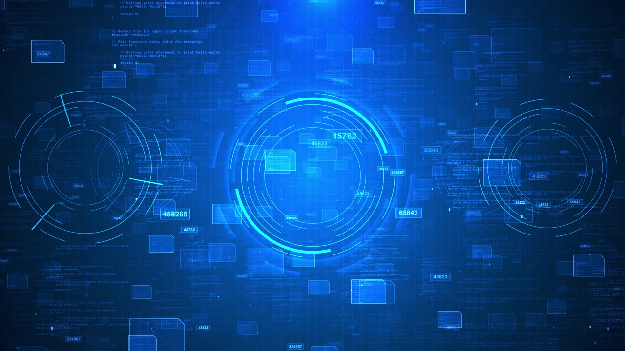 Digital data network tech flow background connectivity high speed data transfer technology digital