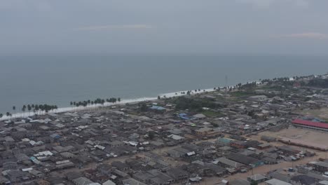 cidade costeira nigéria drone 05