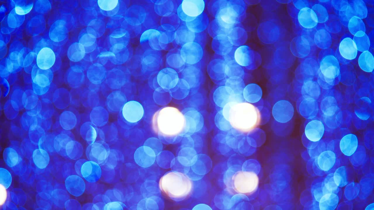 흐린된 빛 명소 원활한 루프 원 색상 bokeh 조명 배경