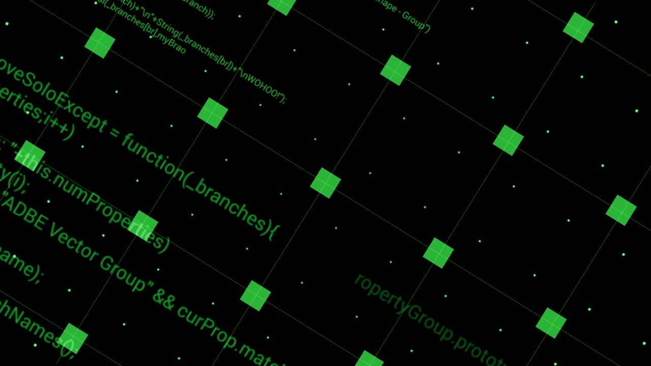 Computer Code Grid Pattern