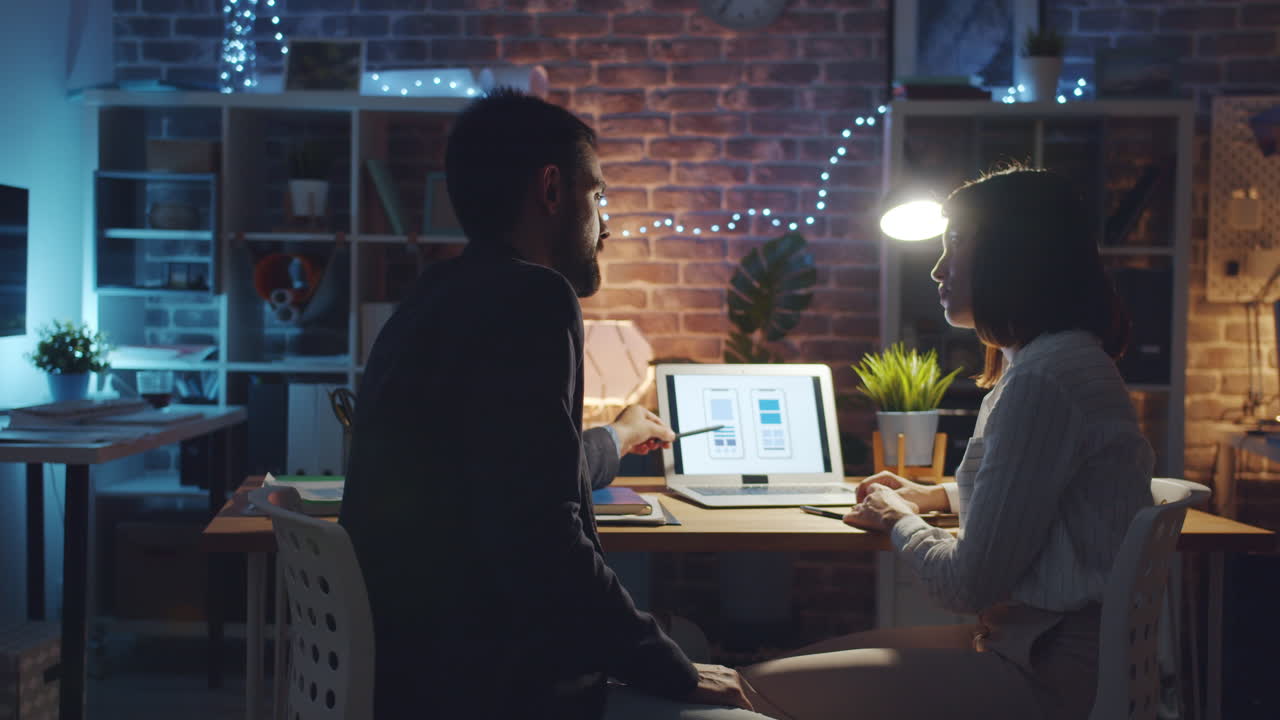 Design Team Discussing Mobile App UI