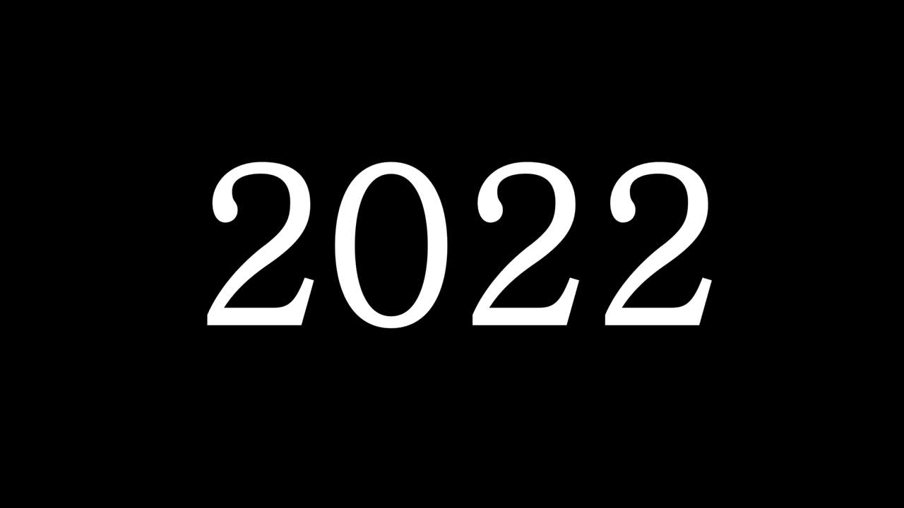 animación de texto y gráficos de movimiento 2022