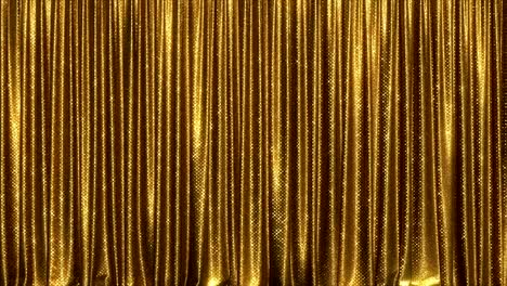curtain gold glamour glitter loop closed 4k