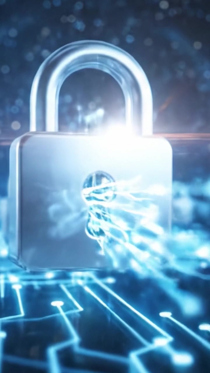 A Glimpse into the Digital Realm of Cybersecurity: Exploring the Significance of Data Protection Through Lock Imagery and High-Tech Visuals
