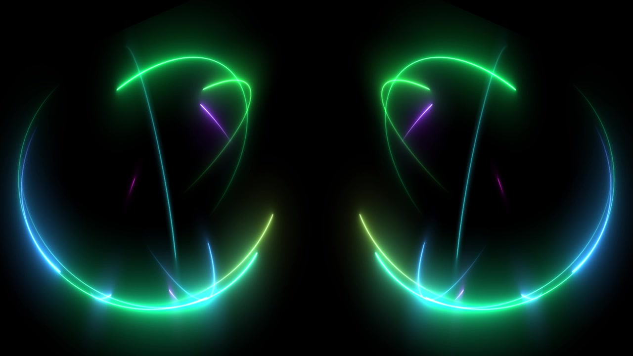 3D-sirkel energianimasjon bevegelsesgrafikk