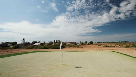 golf in the arid land