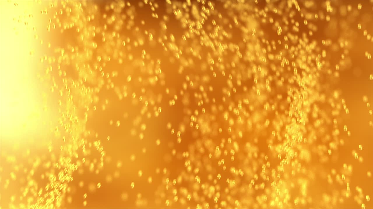 스파클링 음료 거품의 클로즈업