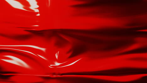 Red-color-paint-or-textile-fabric-seamless-looping-background-moving-slowly