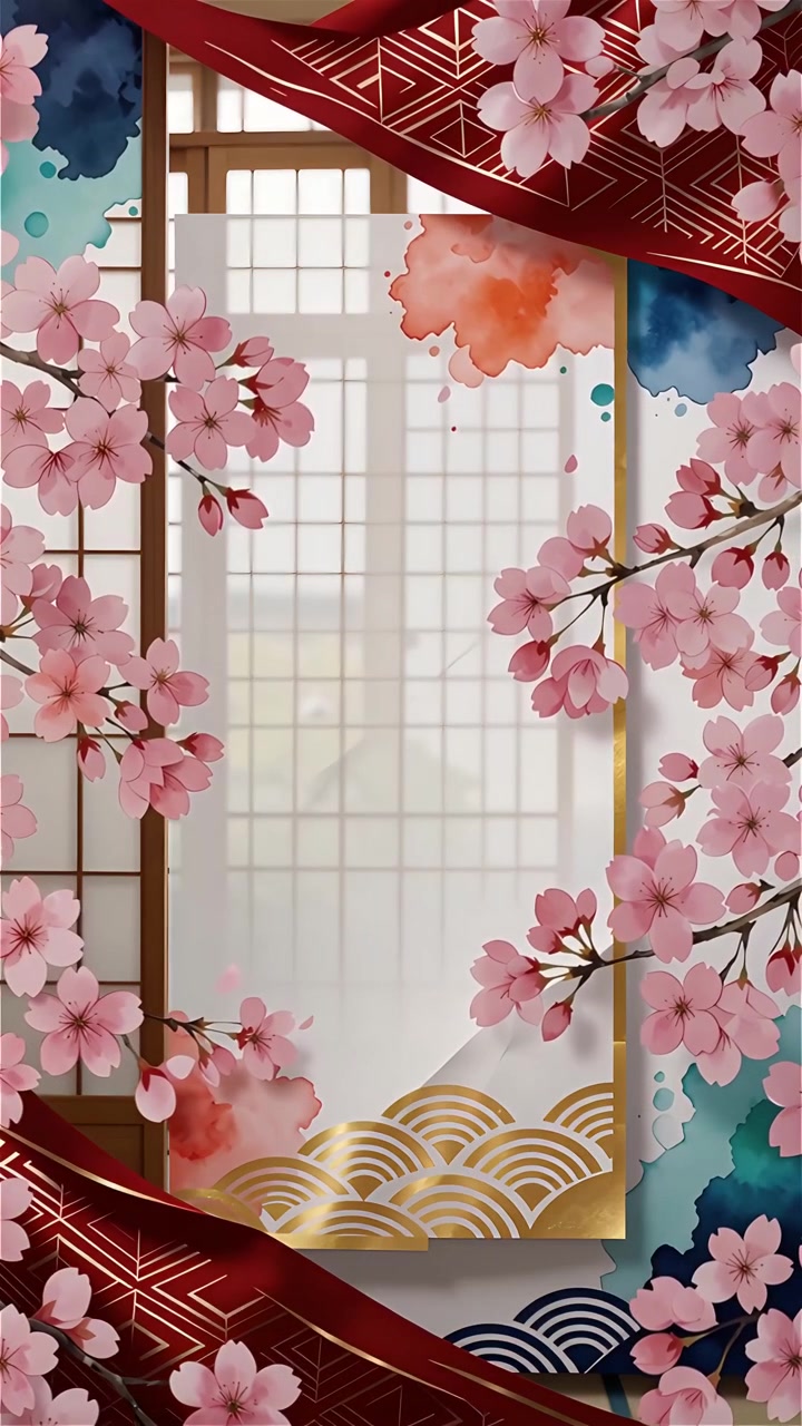 Sfondo Animato Cultura Giapponese 4K