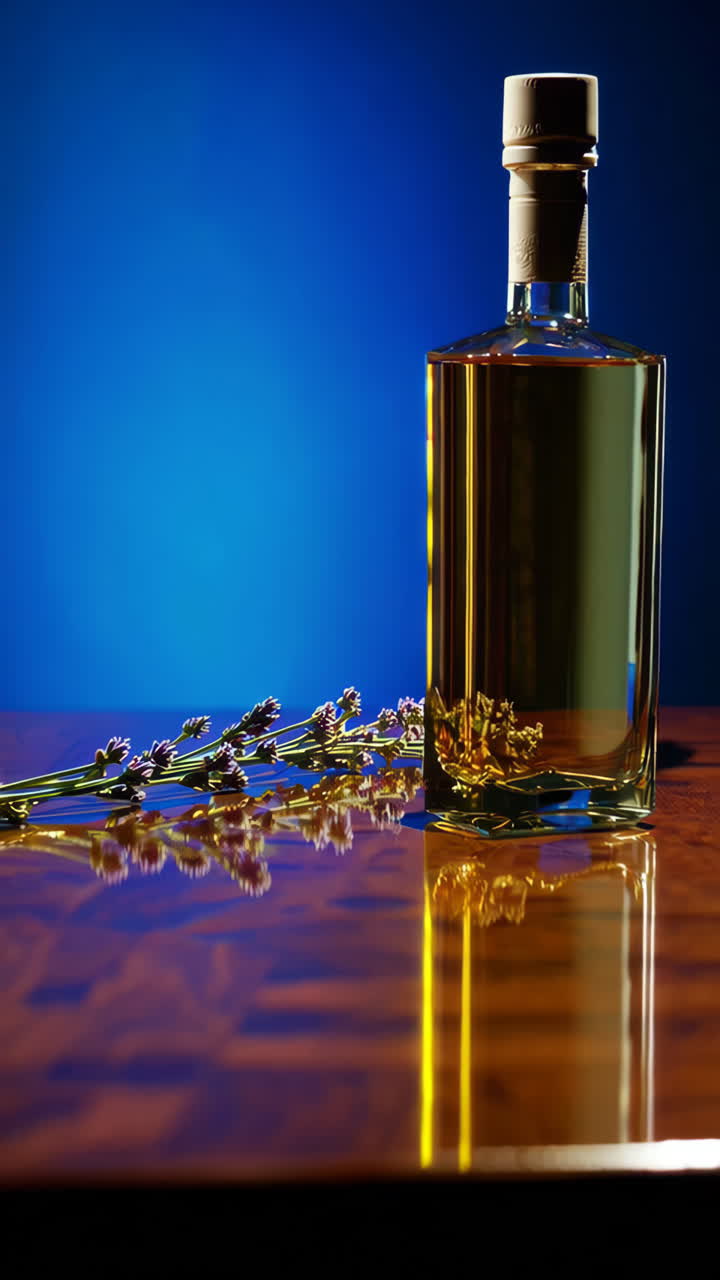 preparando un cóctel con hielo