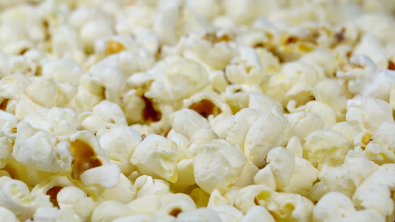 팝콘 배경이 회전합니다.