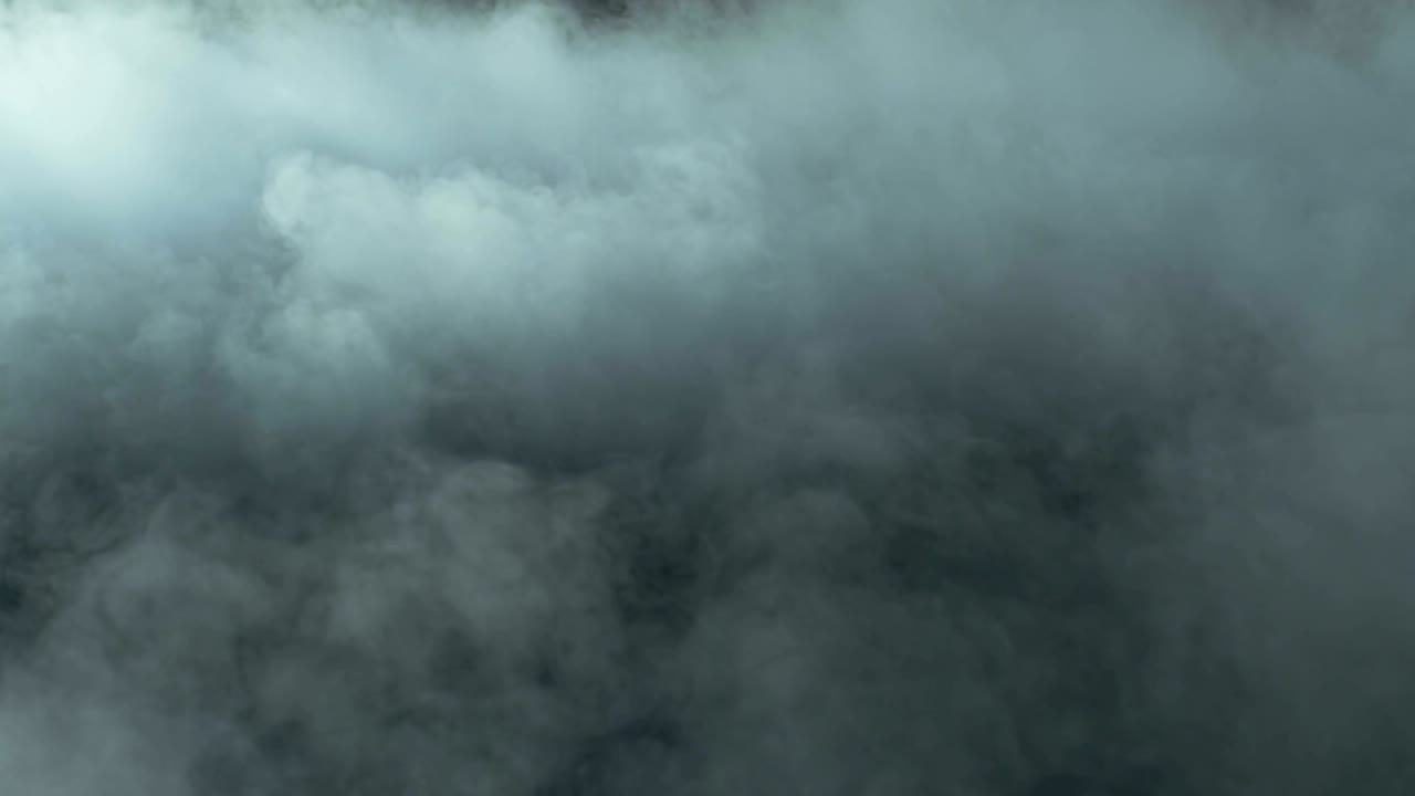 구름 현실적인 건조 얼음 연기