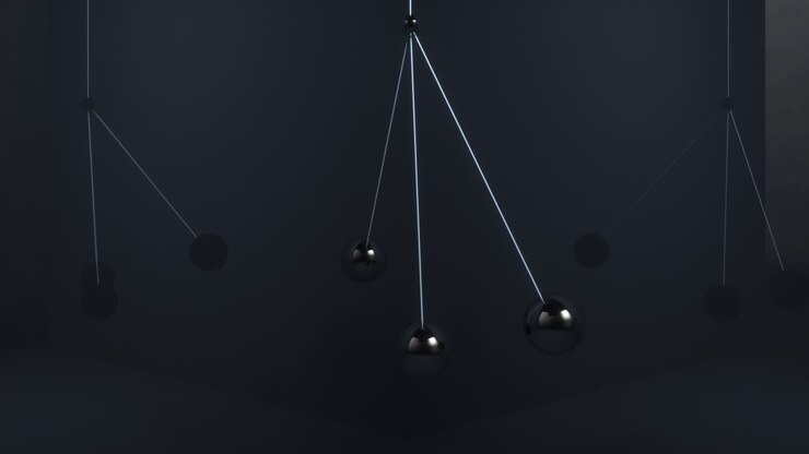 Newtons vugge - Minimalistisk design