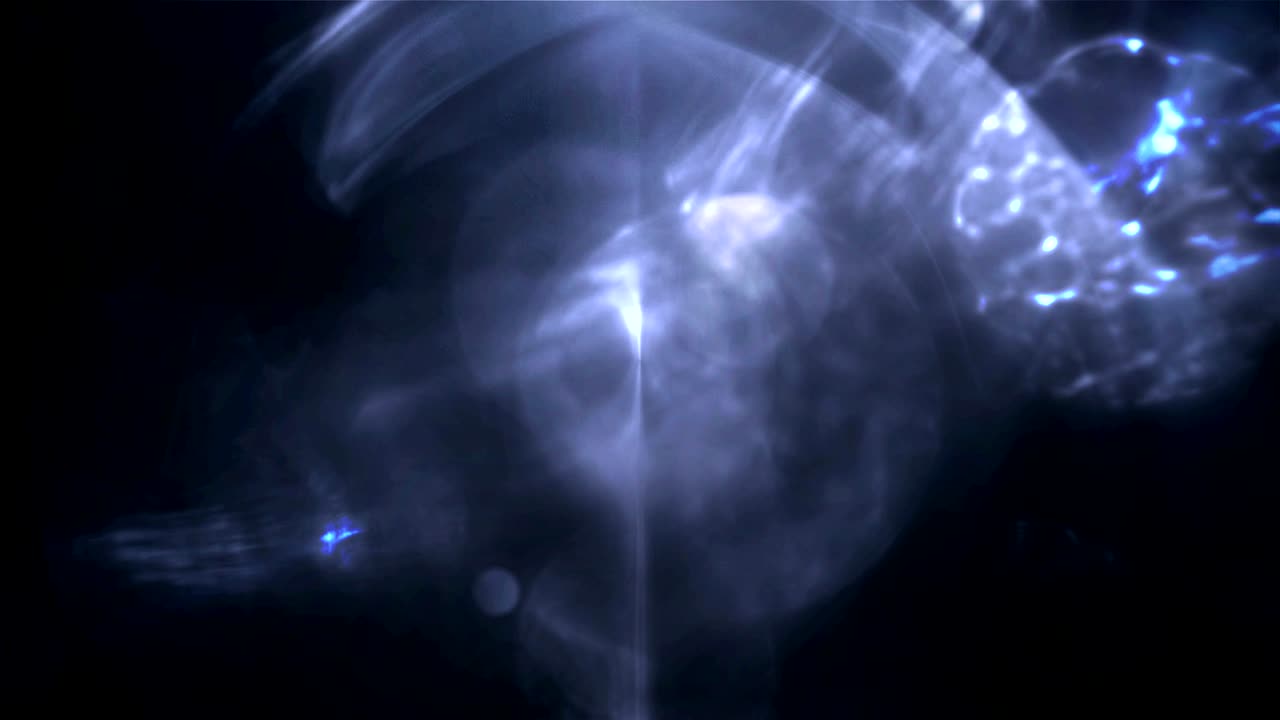 추상적인 어두운 파란색 배경 루프