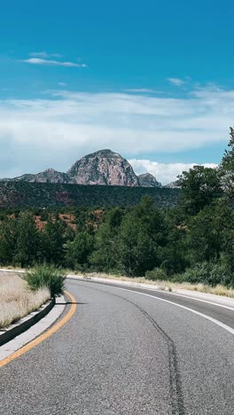 mountain road scenic drive