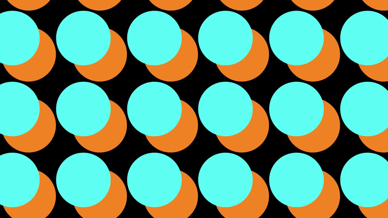 Polka dot dot background motion graphics