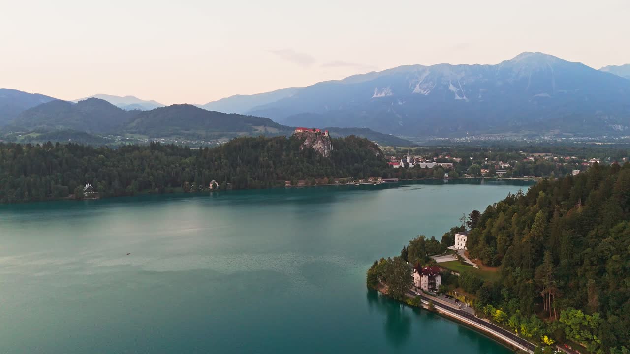 Lago di Bled e Castello di Bled in Slovenia