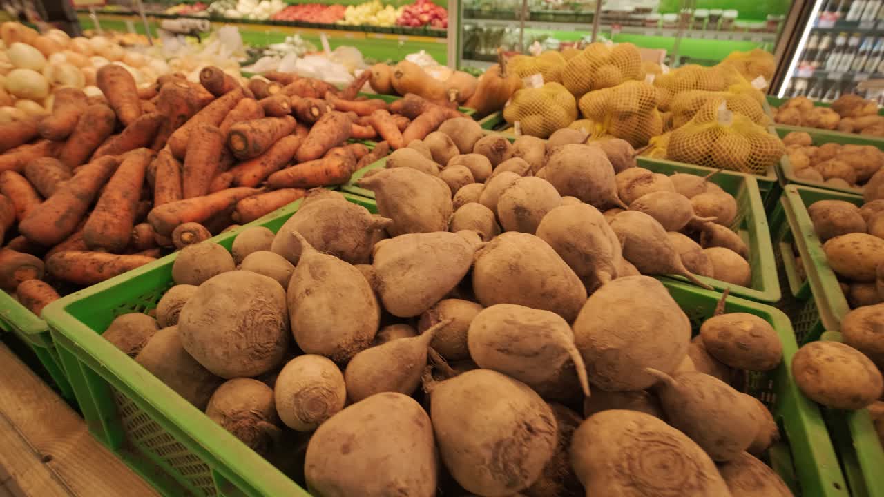 유기농 채소는 농부 시장에서 신선한 채소입니다.