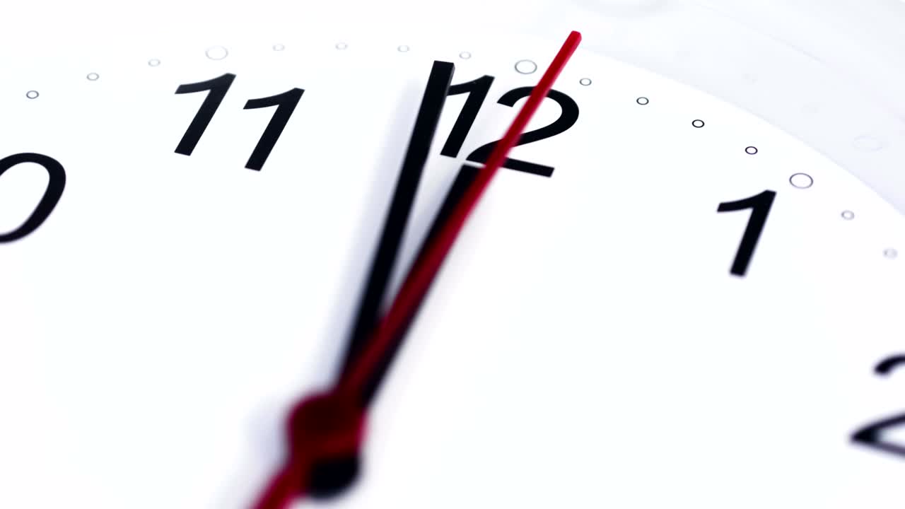 el tiempo se mueve rápido.