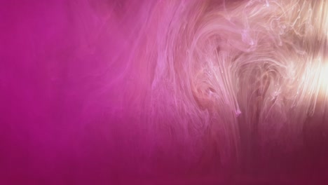 efecto de nube de nebulosa con tinta acrílica de gran colorido que se arremolina en el agua, fondo de sombra de color interesante y fascinante