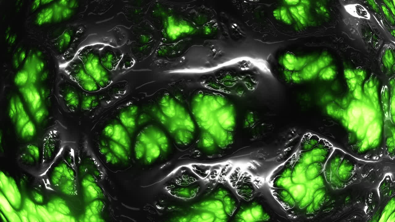 Realistic close up of green and black marble texture with rough and glossy finish