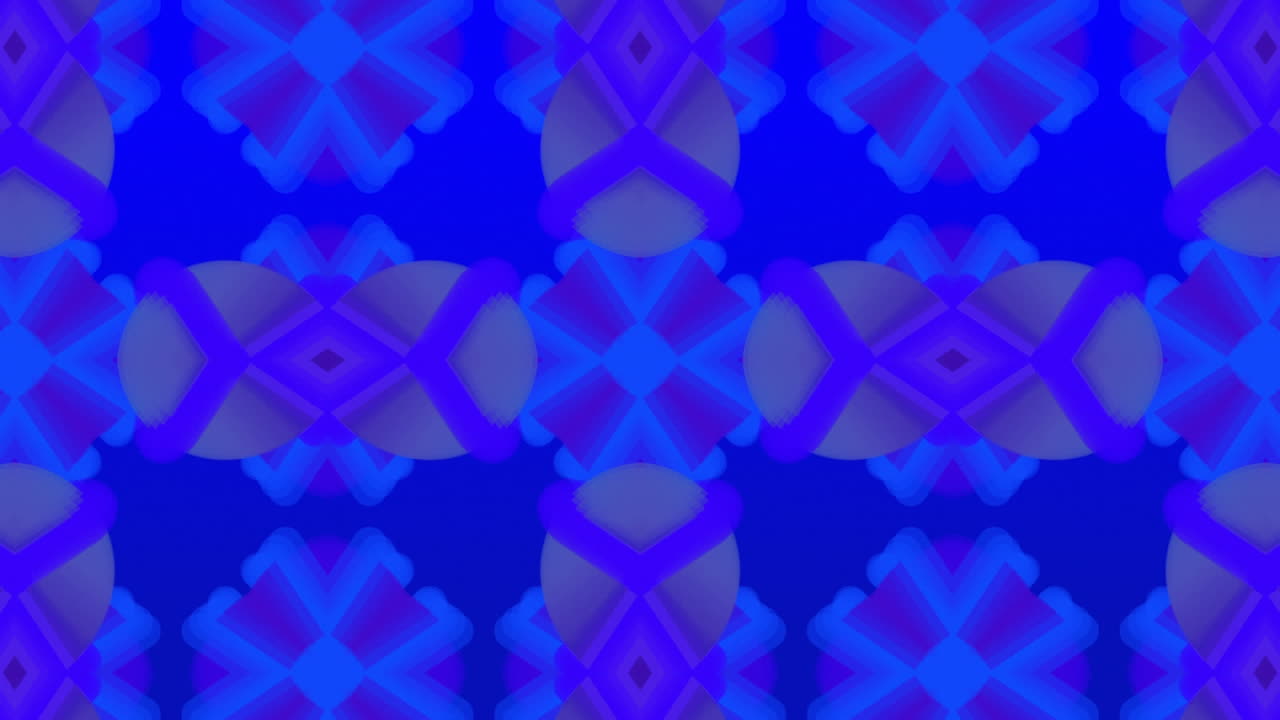 hexágonos parpadeantes sobre el caleidoscopio formas verdes abstractas