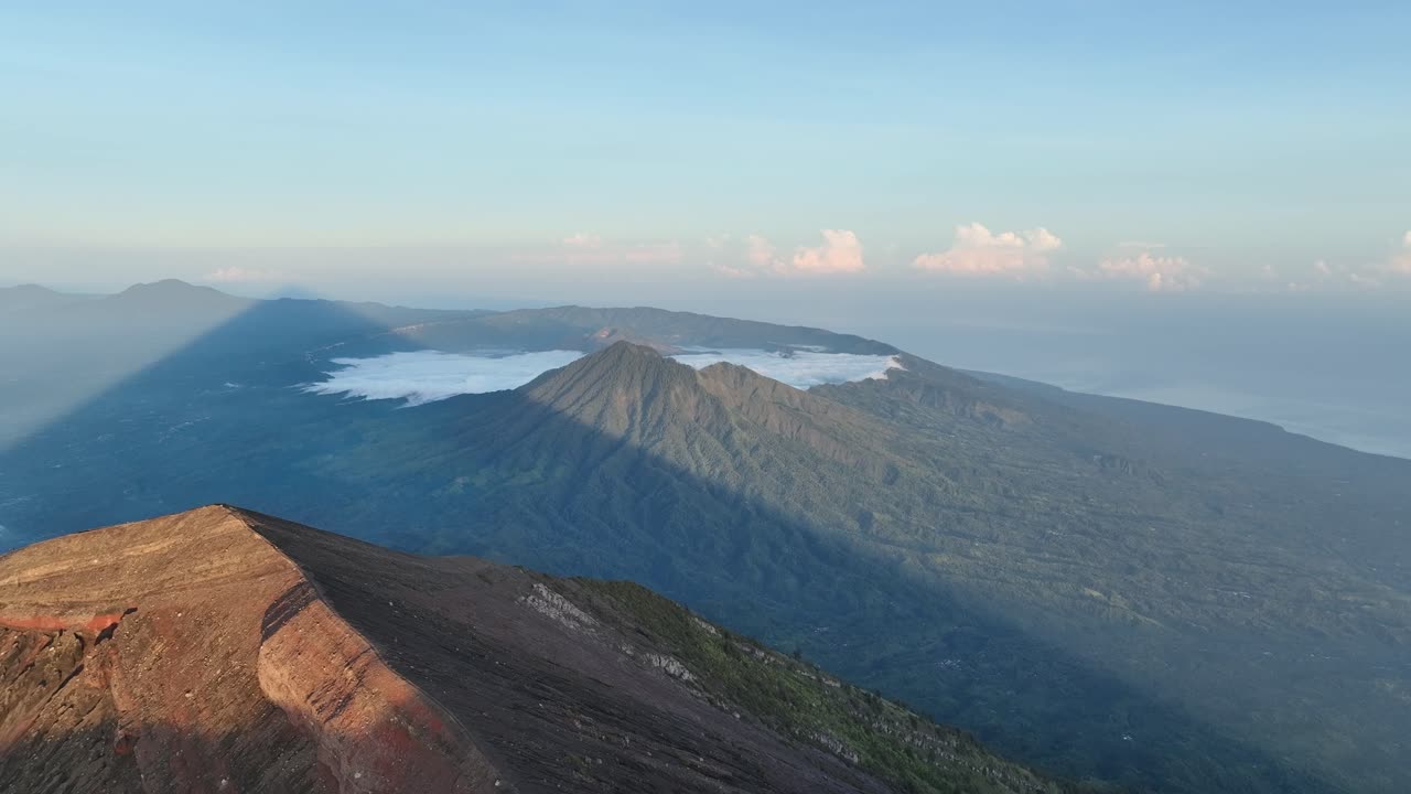 Imagens de drone do centro de Bali