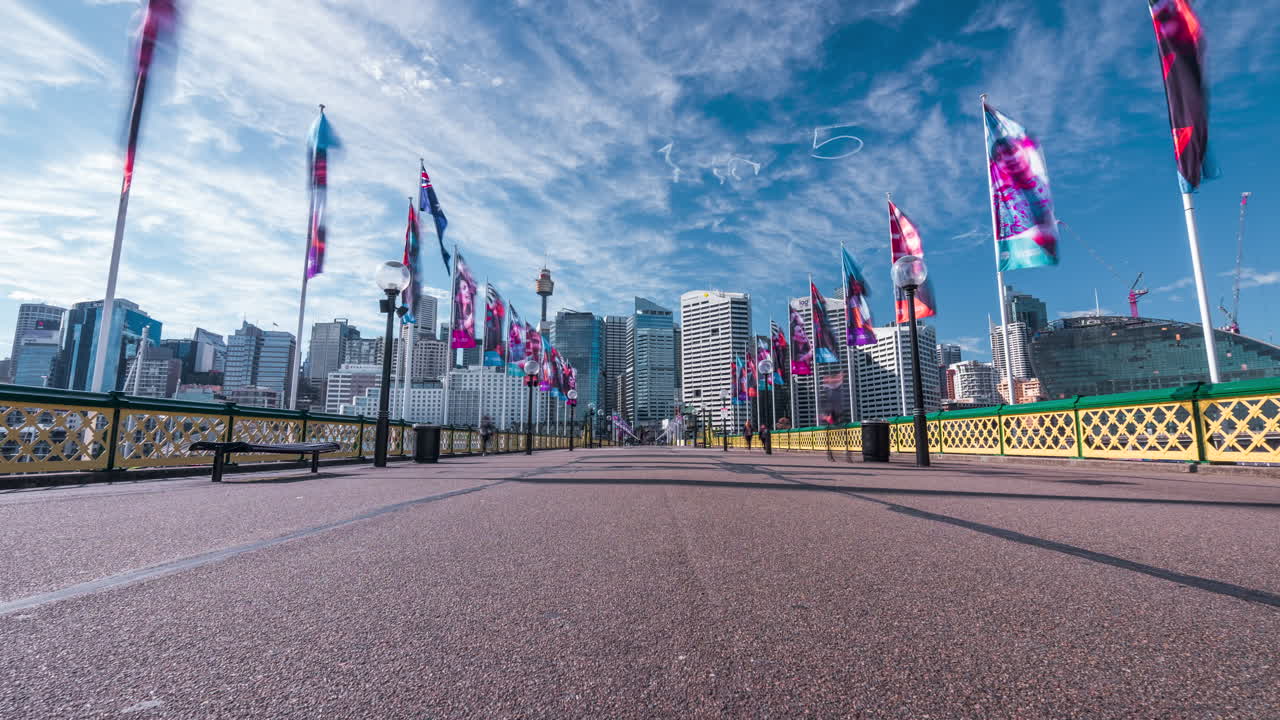 A Time lapse captures the moments a skywriter informs Sydney of Mental Health Awareness Week.