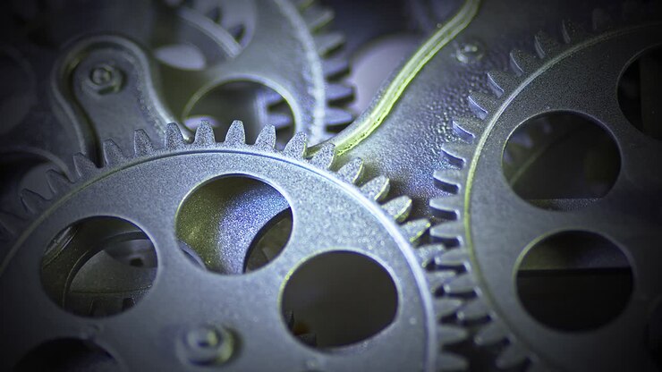 Clock Gears And Cogs Background
