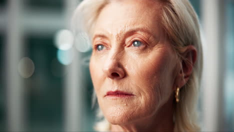portrait of a mature woman