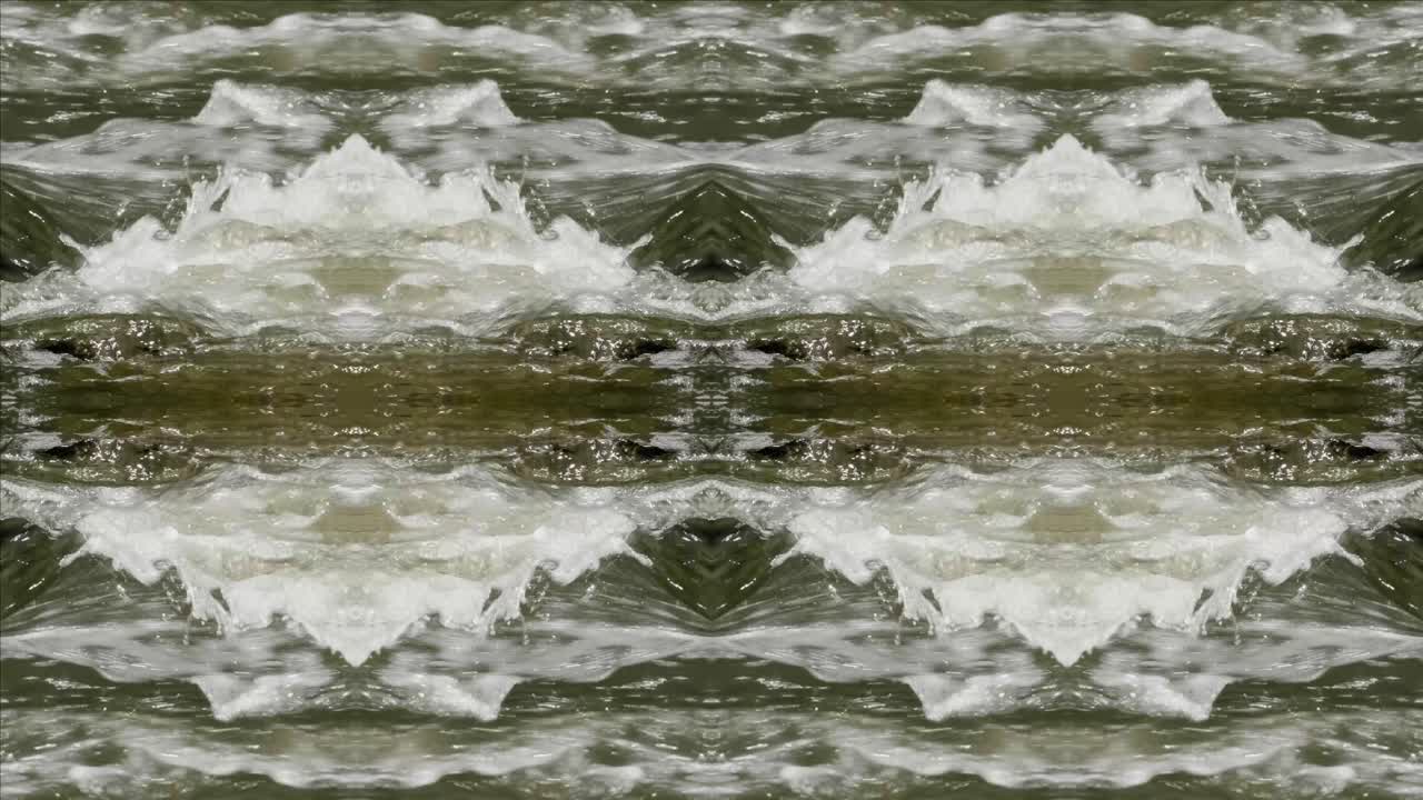 caleidoscopio de tomas de la naturaleza, wissahickon creek