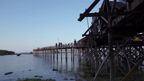 under the boardwalk