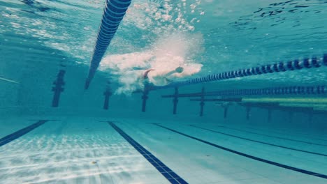 underwater swimming