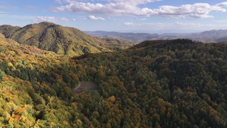 Beautiful-mountains-view-from-drone