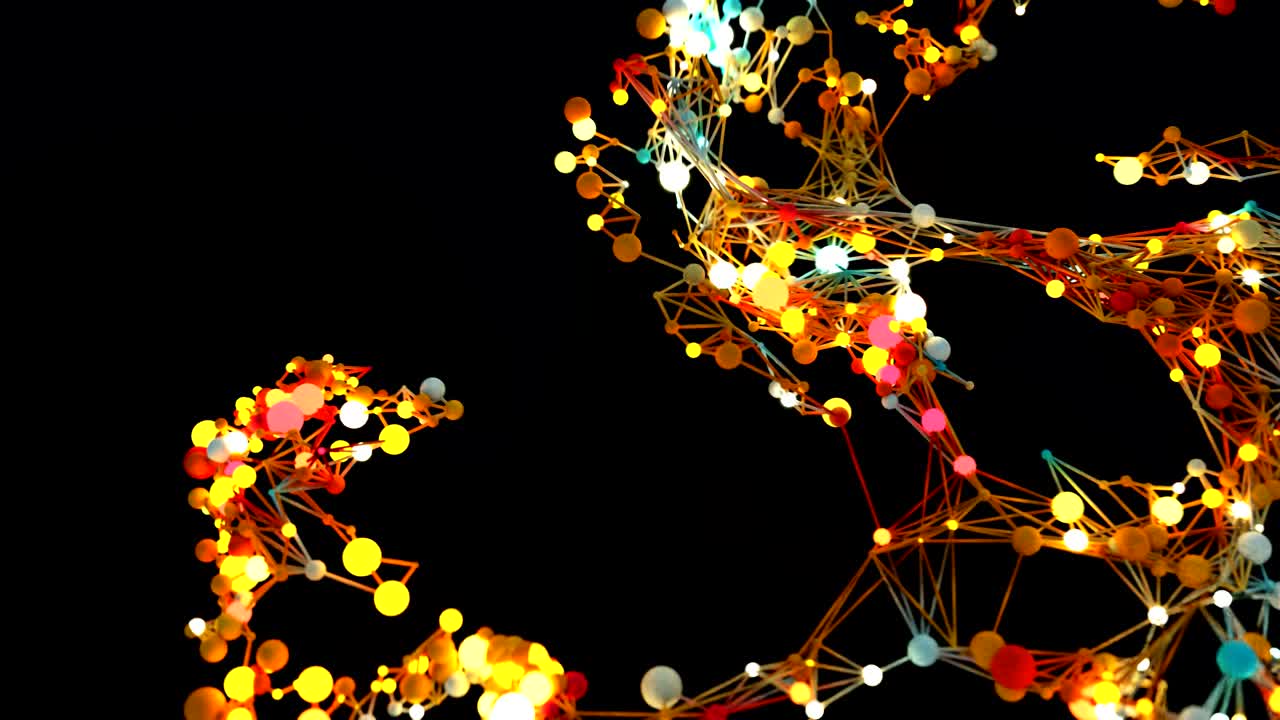 분자 네트워크 성장