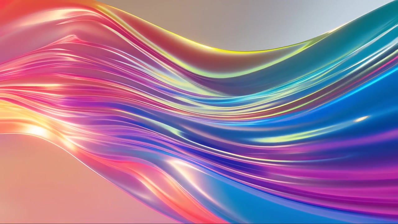 Abstract Fluid Motion Background 4K