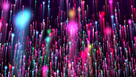fondo de bucle sin interrupción de fondo colorido de racha de luz 4k