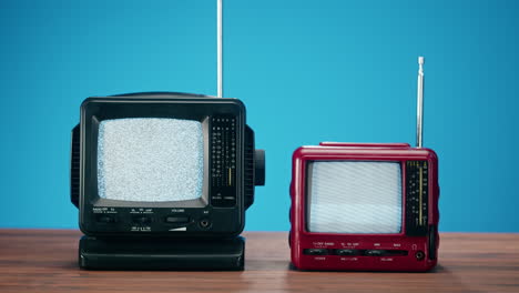 Two Vintage Portable Televisions