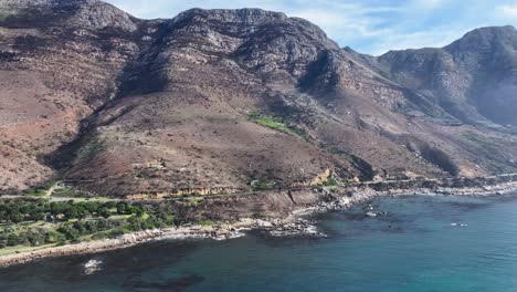 carretera de la península de cabo en ciudad del cabo en sudáfrica